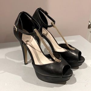 Aldo Heels with gold hardware